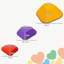 AIYAPLAY 6-Piece Kids Stepping Stones, Non-Slip Stackable Balance Stones