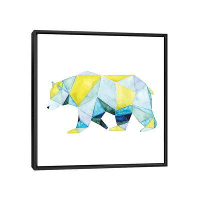 «Geo Animal I», peinture sur toile tendue