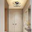 1 - Light LED Flush Mount 41cm dimmable Modern Geometric with Remote Control-1692670070