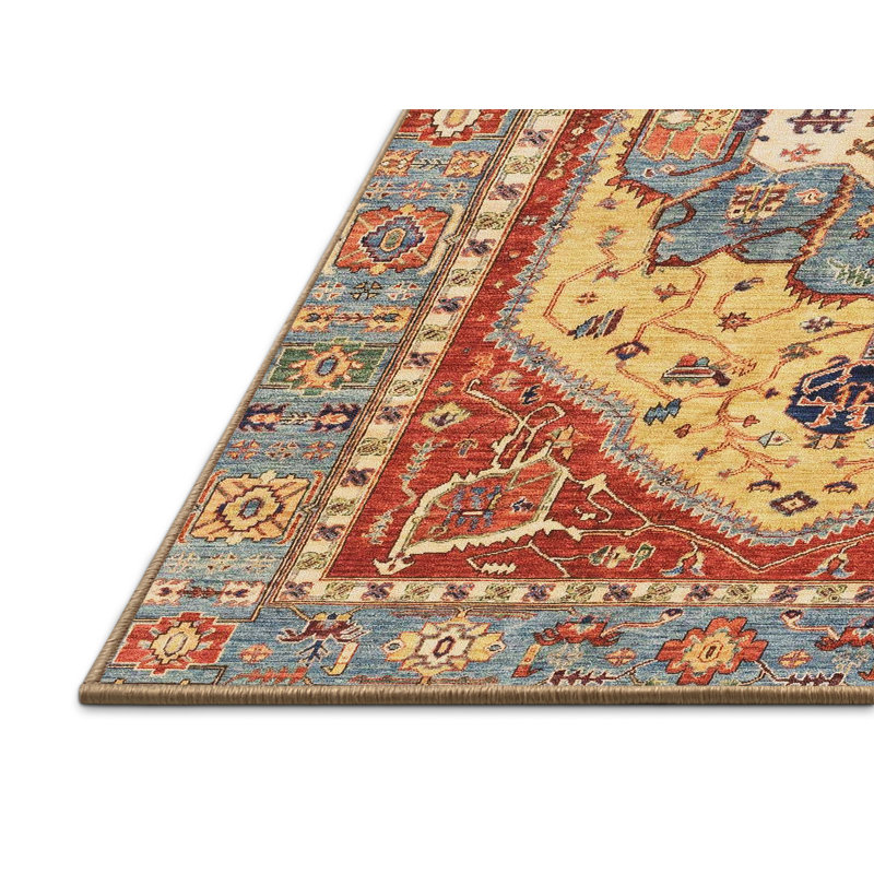 Abstract Indoor Rug, Rectangle 4' x 6'