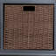Banc de rangement en tissu Arnott