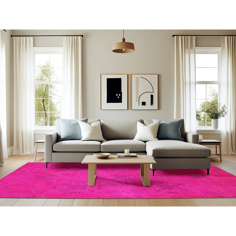 Moroccan Indoor Rug, Rectangle 6' x 9'