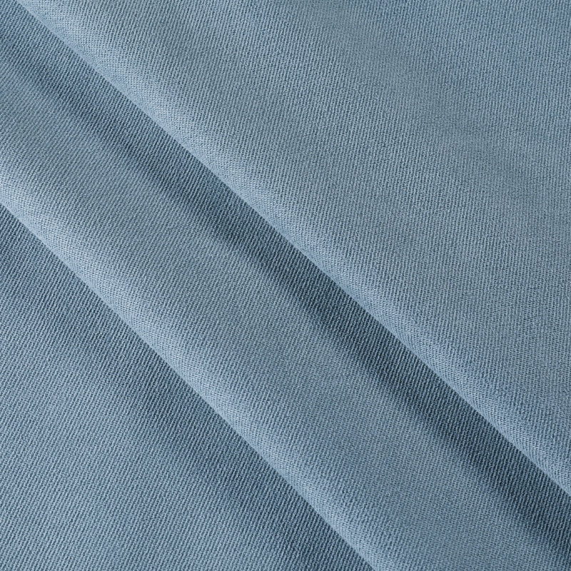 Crellin Blackout Curtain Single Panel, Aqua, 52" W x 84" L