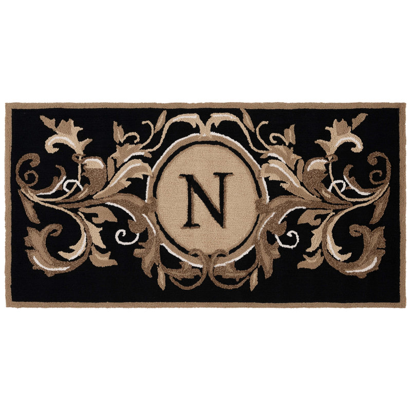 Paillasson Beldegg, Noir / brun, N, L 36 po x L 72 po
