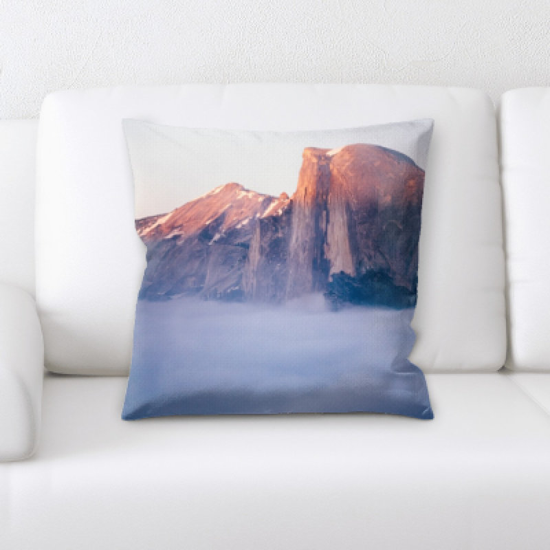 Microsuede Throw Pillow