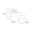 Chaise longue de loisir en cuir synthétique-101005939