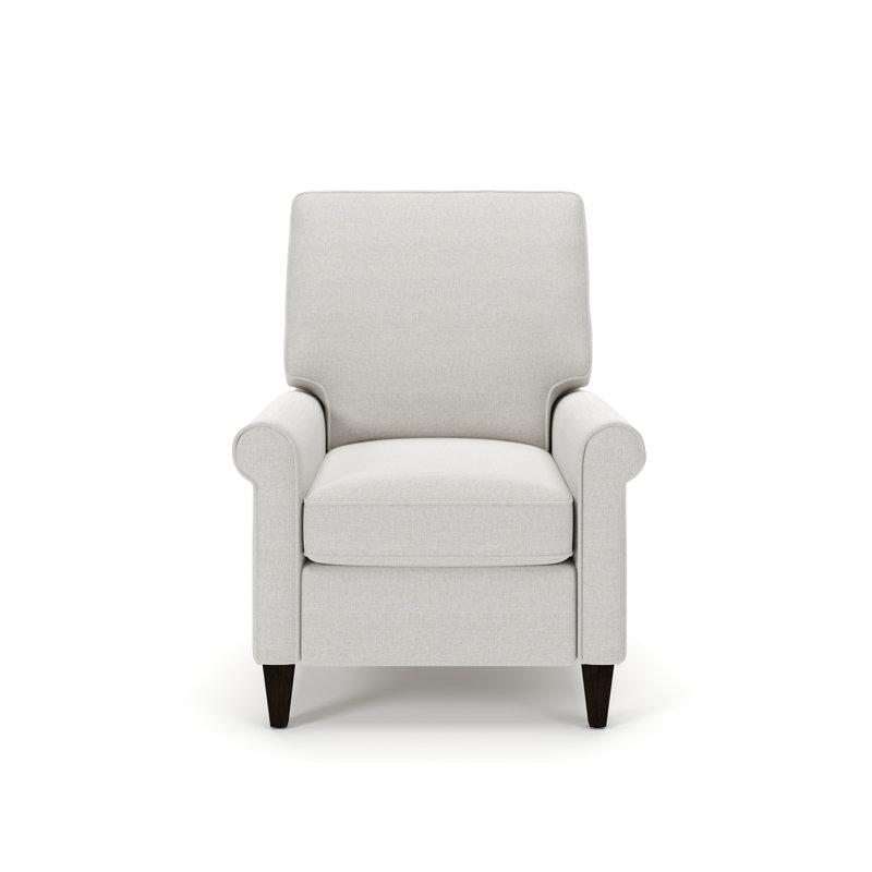 Fauteuil inclinable rembourré Darian Molly, Ivoire Drusky