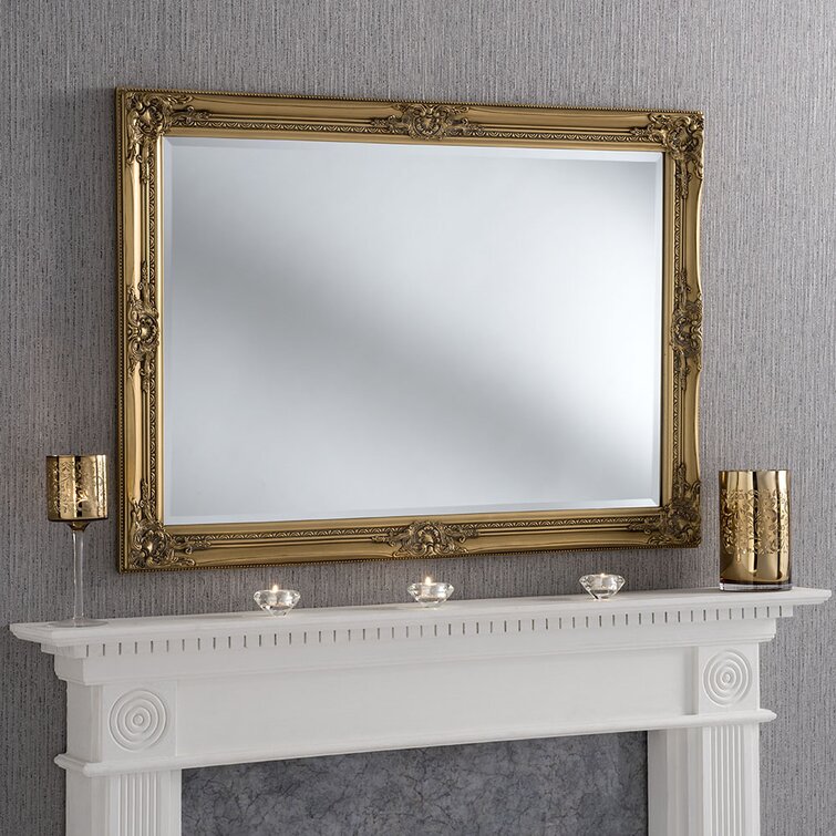 Lathrop Wood Framed Wall Mounted Accent Mirror