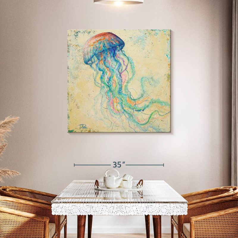 Brampt Creatures Of The Ocean I, 39" H x 39" W