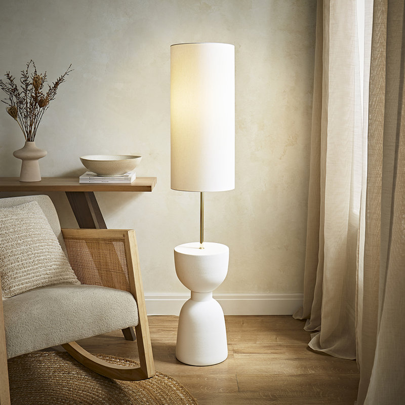 Esme 143cm Traditional Floor Lamp, Yes