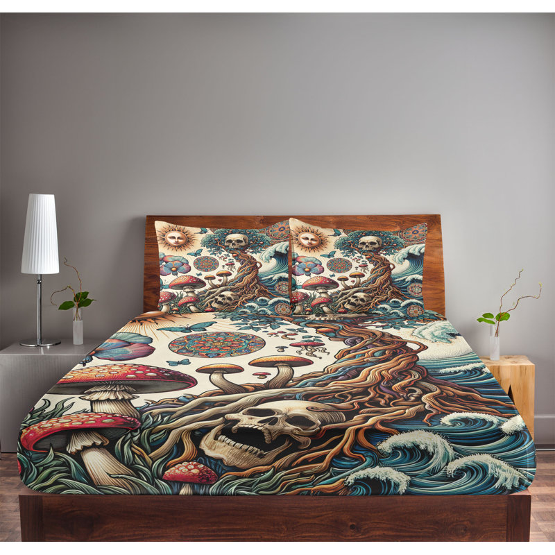 Ensemble de draps en microfibre pour chambre d'amis, Très grand californien