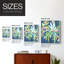 Blue Tropics IV, reproduction encadrée - bois massif-1381616123-1381616122
