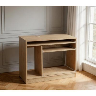 Solid Wood Base Computer Desk