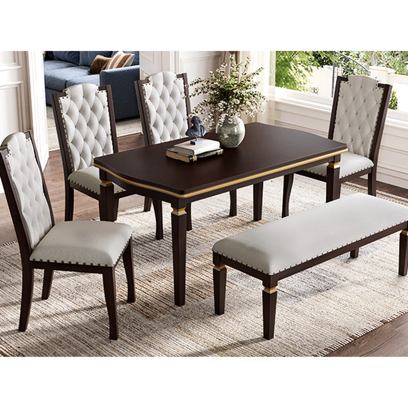 6 chaises de salle à manger 6