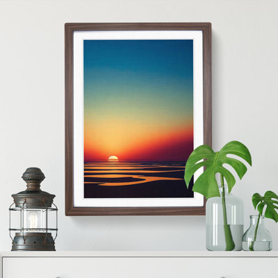 Shimmering Sunset - Wall Art