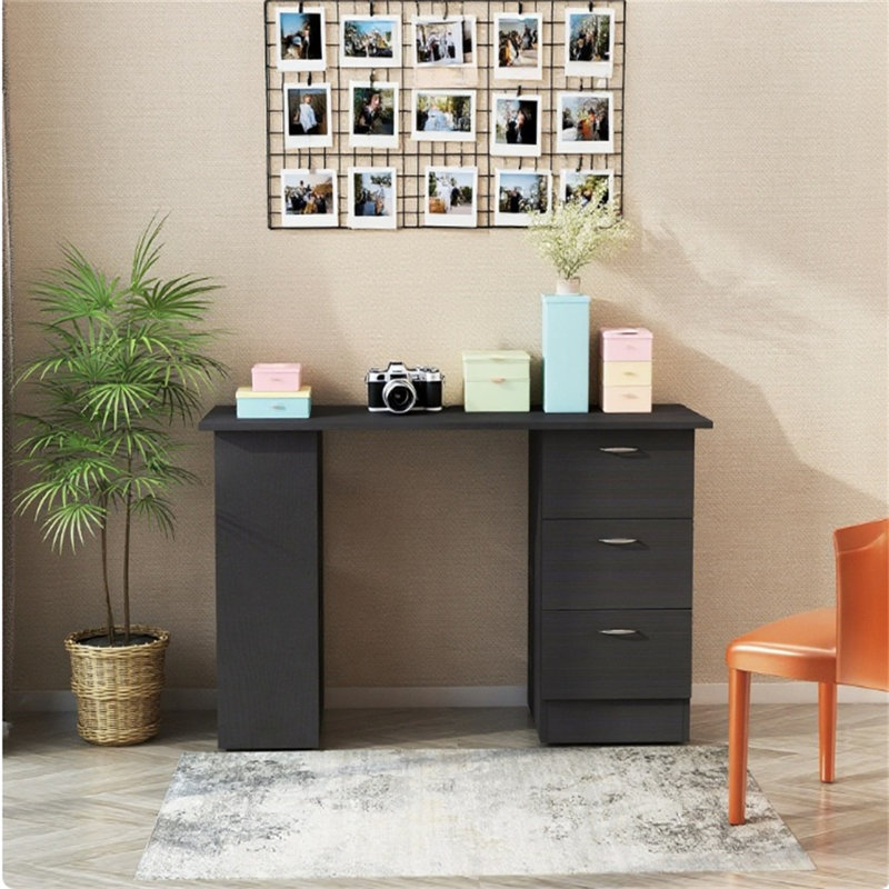 【Bureau de bureau moderne à domicile】 - ordinateur + bibliothèque, poste de travail pour la maison et les petits espaces
