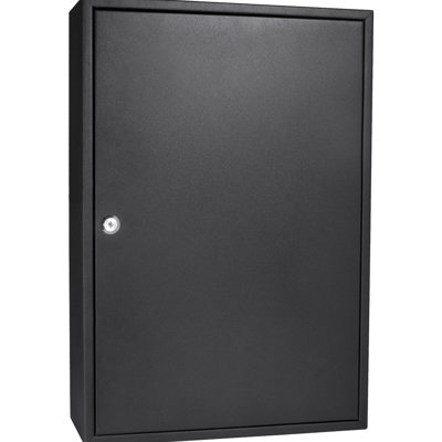 Armoire à clés réglable en acier avec serrure - capacité 200, étiquettes colorées murales pour une gestion efficace dans les entreprises Clés de rangement verrouillées en acier, organisation à différents endroits