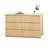 Modern Natural Wood 6 Drawer Dresser-1821019921