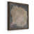 Toile avec cadre en noyer