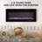 Innisfil Symple Stuff Black Electric Fireplace-60022078