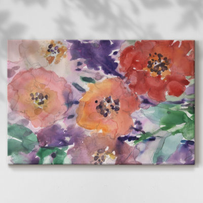 Floral I glamour - Cavas enveloppés de galerie