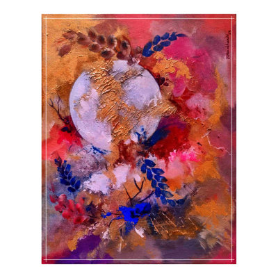 Loving Moon | Acrylic On Canavs | By Prashant Honakhande