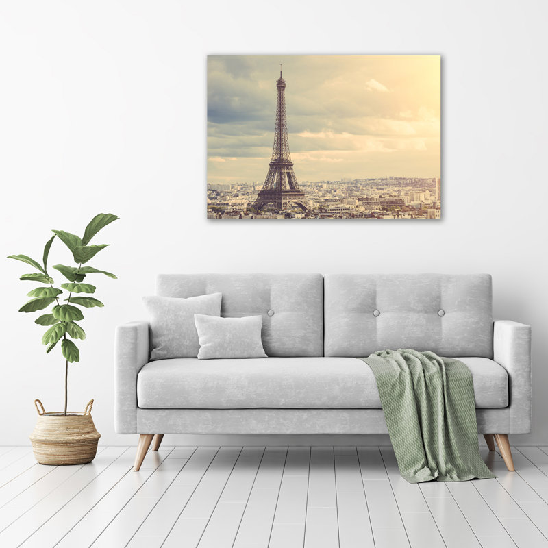 Eiffel Tower Paris - Wrapped Canvas Print