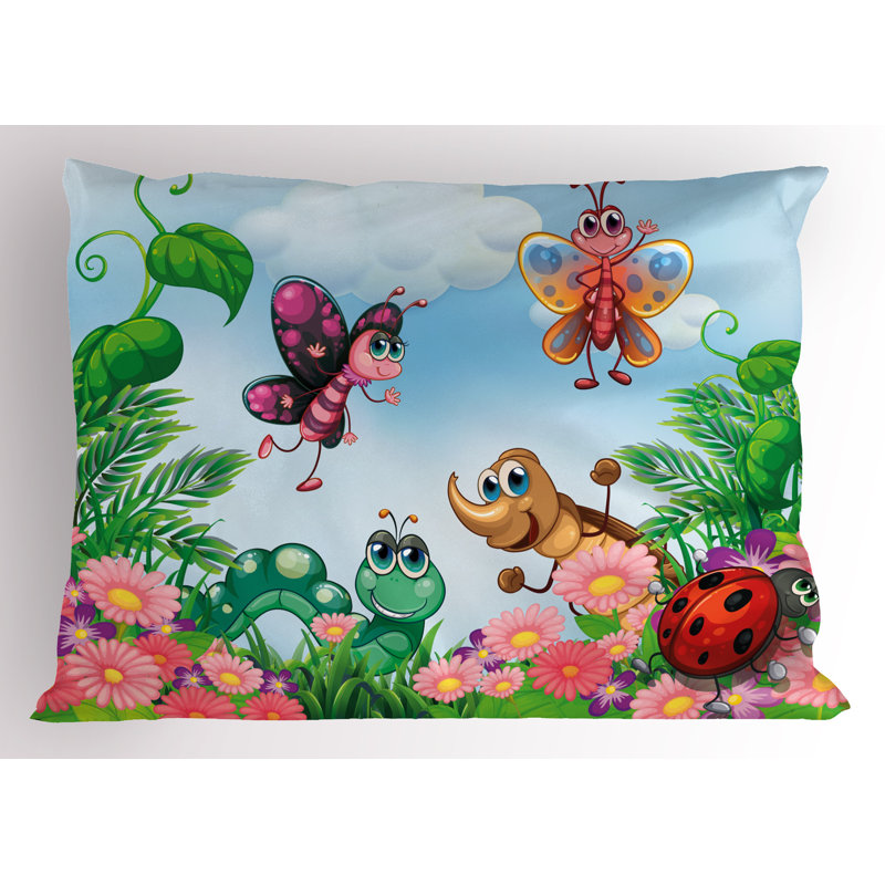 Ensemble de 2 taies décoratives Ambesonne Garden, H 20 po x l 26 po