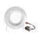 DCR56 Series 5/6 In. 800 Lumen LED Recessed Downlight Retrofit Light Fixture In Nickel, 4000K
