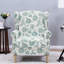 Chaises d'appoint confortables, pieds en tissu de bois, motif floral moderne pour le bureau à domicile
