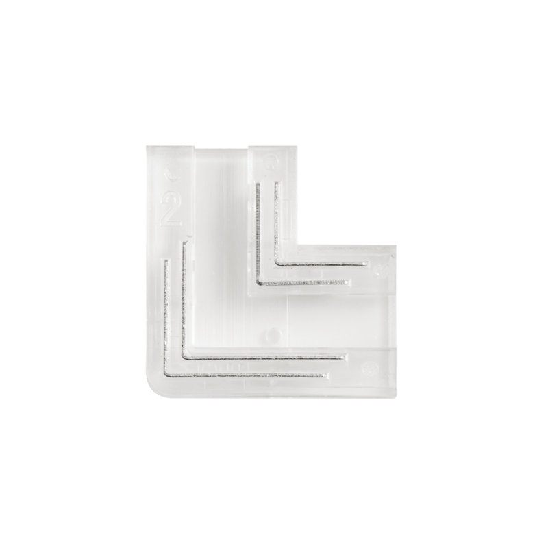 6T Series Tape Light Dry COB Tunable Tape to Tape 90-Degree Clear Connector 2-Pack