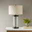 Lampe de table en verre