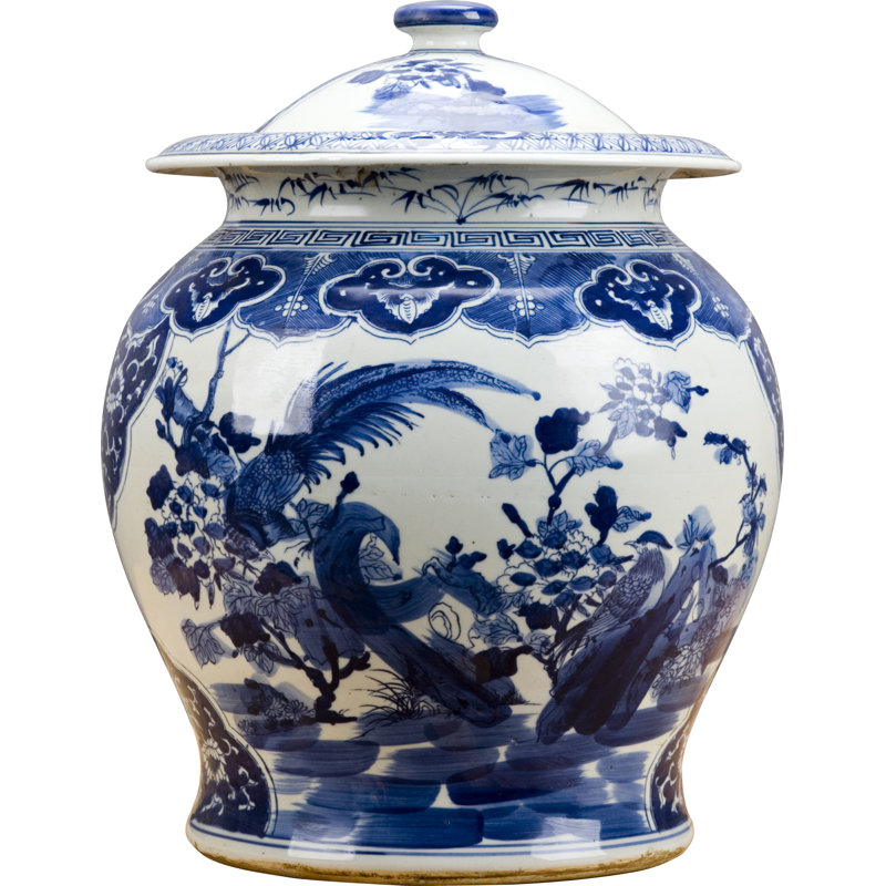 Pot en porcelaine gingembre fabriqué à la main
