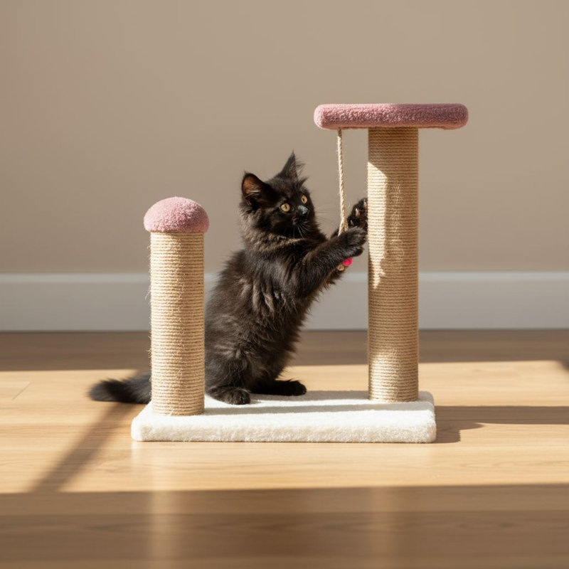 Grattoir pour chat, Vieux rose
