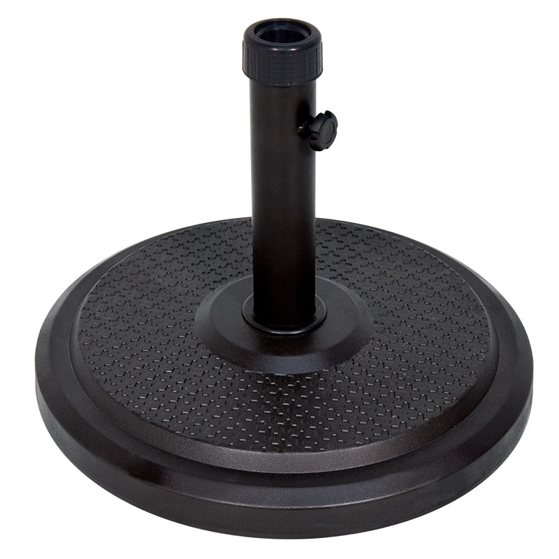 Base de parasol autoportante Kade Fiberstone, Noir