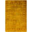 Overdyed Hand-Knotted Wool Modern-Contemporary Gold Area Rug 5' 3" x 7' 7"