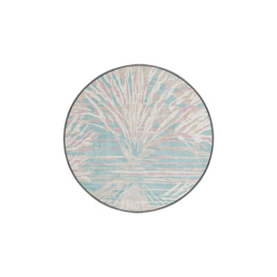 Machine Washable Gray Area Rug