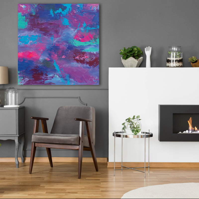 «Delight» par Jeanette Vertentes, H 36 po x l 36 po x P 0,2 po