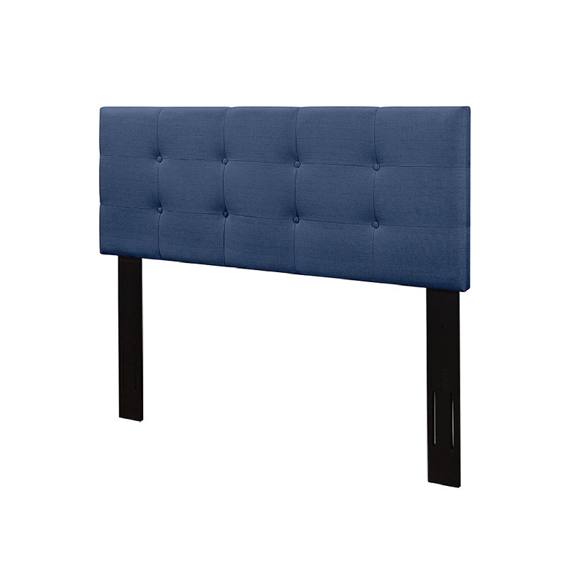 Annifer Upholstered Headboard, Blue, King