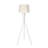 Tripod Sliver Modern Floor Lamp with Foot Switch
