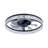 18.9" Ceiling Fan With Light, 3 Color Temperature RGB Dimmable LED, Timer Function For Bedroom Living Room-1045064650
