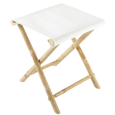 Angus Bamboo Accent Stool