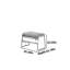 Banc de rangement pour chaussures