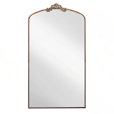 Full Length Arched Floor Mirror