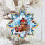 Ornements en flocons de neige en bois par Debrekht-123099920