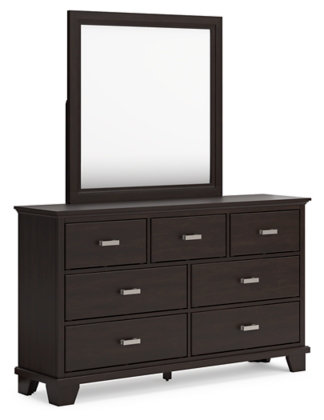 Commode et miroir Covetown