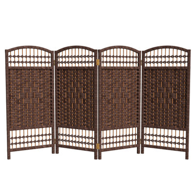 Short Fiber Weave Folding Screen