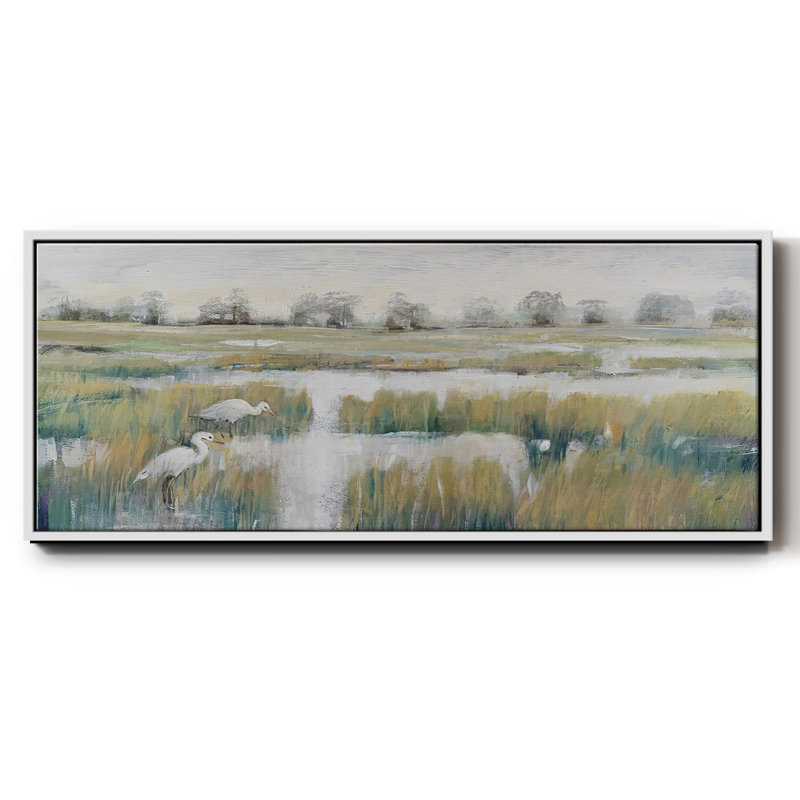 Marshland View V - Toile encadrée