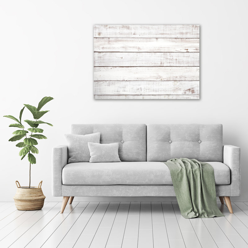 Wooden Wall - Wrapped Canvas Print