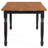 Hayward Walnut And Black Dining Table